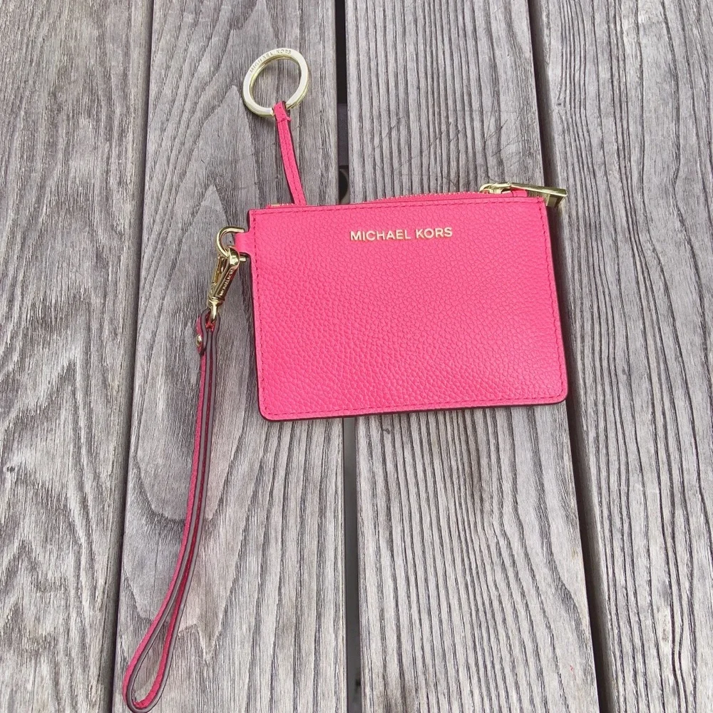 Michael Kors Hibiscus coin purse - Picture 3 of 7